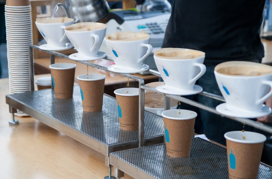 藍瓶咖啡中國內地首家咖啡工廠店正在進行！前店後廠模式已成流行？