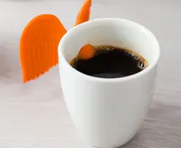 法國創意製作咖啡杯 童話氣息天使 咖啡杯(橙色)
