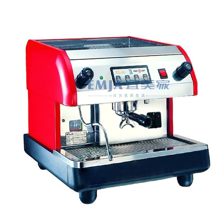 意式商用咖啡機：克虜伯KLUB 意式半自動單頭咖啡機T1紅色