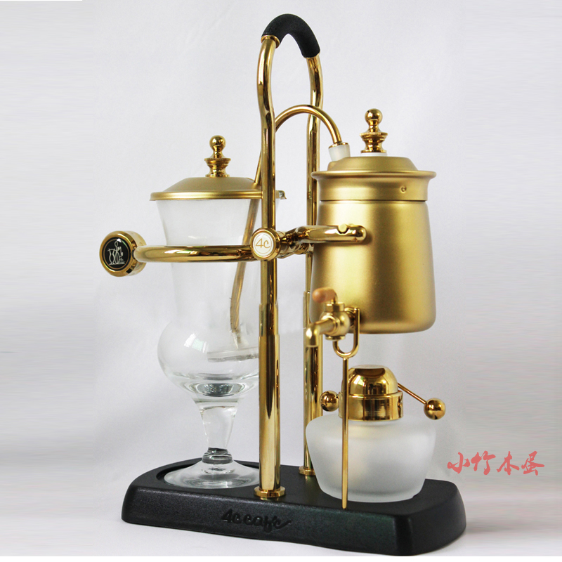咖啡衝煮器具：臺灣原裝4C皇家比利時咖啡壺 虹吸式壺