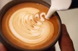 意式咖啡製作教程介紹;Art Caffe Latte  圖解葉型做法