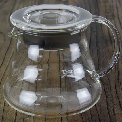 咖啡衝煮器具Tiamo品牌介紹：TIAMO耐熱玻璃手衝滴漏咖啡雲朵壺