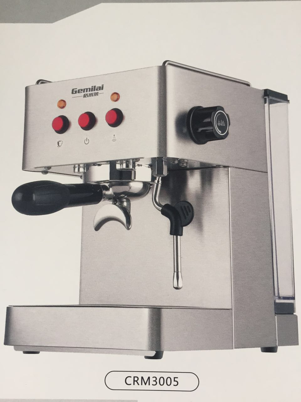 意式家用咖啡機格米萊品牌介紹：Gemilai格米萊CRM3005家用咖啡機