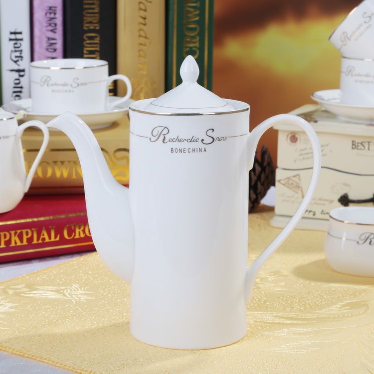 歐美式骨瓷咖啡壺手衝壺家用創意咖啡壺  感受熱力物理學的奧祕