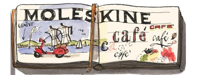 Moleskine開出了第一家咖啡店，在日內瓦機場，千絲萬縷的關係