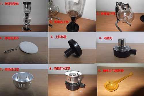 虹吸壺煮咖啡知識點：虹吸壺煮咖啡的原理及操作過程詳解