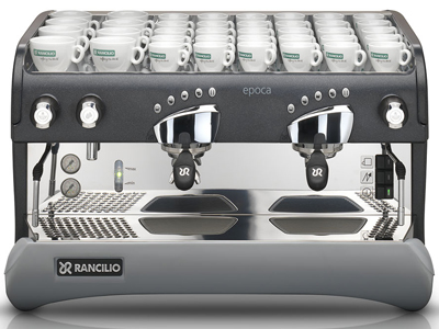 蘭奇裏奧品牌Rancilio EPOCA CD2雙頭電控版意式半自動咖啡機商用