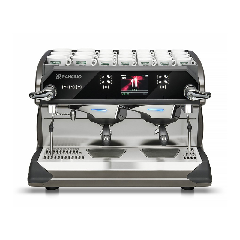 Rancilio蘭奇里奧品牌CLASSE11 半自動咖啡機商用意式高端機顯示