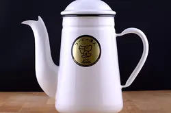 日本卡利塔kalita咖啡品牌：鶴嘴達人壺 琺琅瓷咖啡手衝壺操作