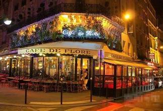 巴黎的咖啡館 充滿藝術浪漫氣氛的法國之都巴黎 個性老式咖啡館