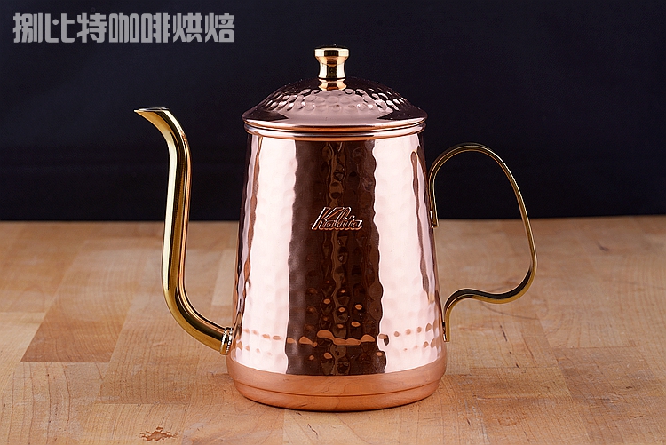 卡利塔日本kalita手工銅壺細口壺咖啡手衝壺細嘴壺600ml 咖啡衝煮