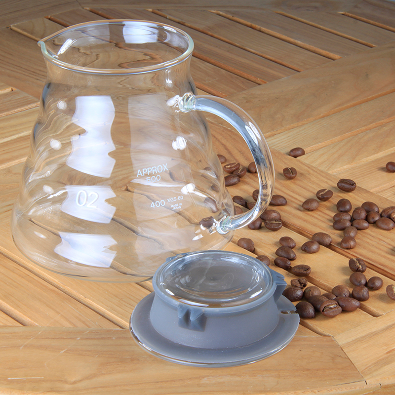 哈里歐手衝咖啡分享壺進口壺 雲朵壺耐熱玻璃壺 手衝咖啡操作技術