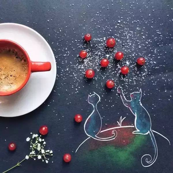 用咖啡打造的小世界  美味又養眼  咖啡藝術的設計創意概念的美