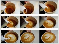 拿鐵咖啡拉花教程圖解 拉花用什麼牛奶 拉花奶泡厚度要求