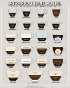 常見咖啡飲料的種類分析【圖解】