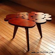 原木咖啡桌