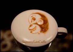 SammyLin2010咖啡拉花作品(20圖)