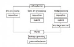 咖啡豆 簡述咖啡豆的加工過程