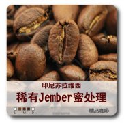 咖啡豆接介紹 蘇拉維西高級蜜處理豆Jember