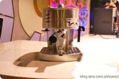 咖啡製作 德龍EC330S半自動咖啡機制焦糖瑪琪雅朵