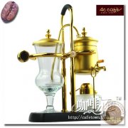 咖啡器具介紹 4C頂級比利時皇家咖啡壺金色
