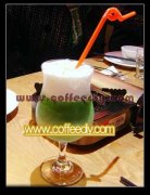 花式咖啡製作技巧 抹茶咖啡的製作方法