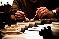 咖啡豆品鑑 哥倫比亞“瑰夏”咖啡豆的咖啡杯測