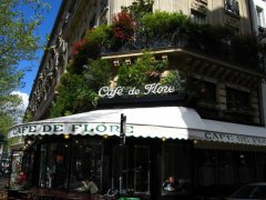 巴黎著名咖啡館 “花神”咖啡館的文化