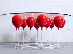 氣球咖啡桌 懸浮在空中的既視感