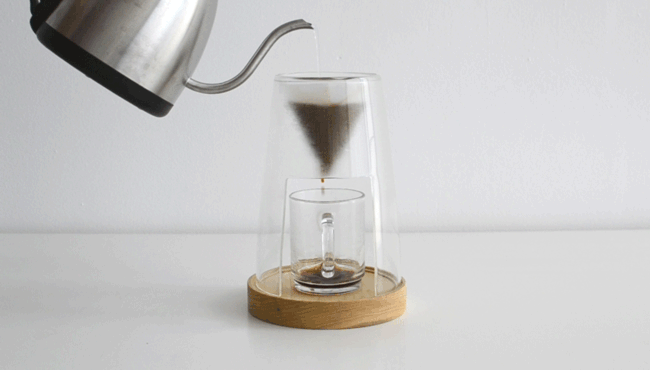 全透明手衝咖啡壺 每一滴咖啡都看得見
