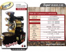 Toper TKM-SX 系列咖啡烘焙機