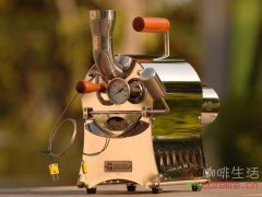 Huky500咖啡烘焙機結構圖和烘焙操作