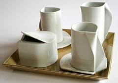 別緻優雅的陶瓷咖啡杯壺