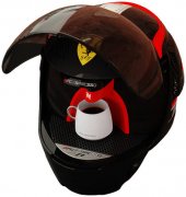 法拉利頭盔咖啡機 炫炸天的咖啡機展示