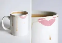 脣印咖啡杯 髒的馬克杯咖啡杯特色