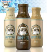 “暴躁貓” 成爲了冰咖啡飲料Grumppuccino的形象大使