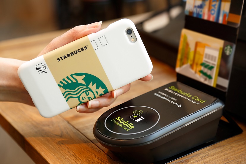 星巴克隨行卡變身手機殼 掃一下就能買咖啡
