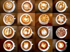 咖啡打奶泡教程 咖啡拉花 咖啡 咖啡網咖啡館專供均衡油脂豐富優