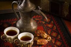 “藏”着一個傳統咖啡壺科威特咖啡館