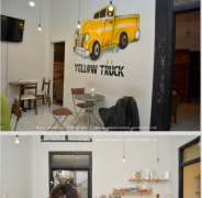 印度尼西亞萬隆黃色卡車咖啡館