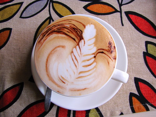 Latte拿鐵奶沫咖啡意式咖啡機打奶泡 意式拼配咖啡豆卡布奇諾