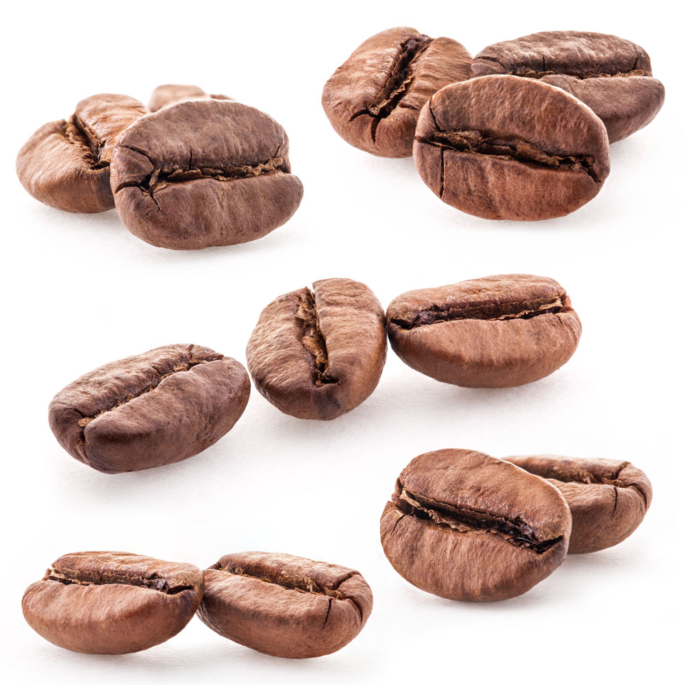 咖啡豆的成熟過程coffee development巧克力外衣的咖啡豆 意式咖
