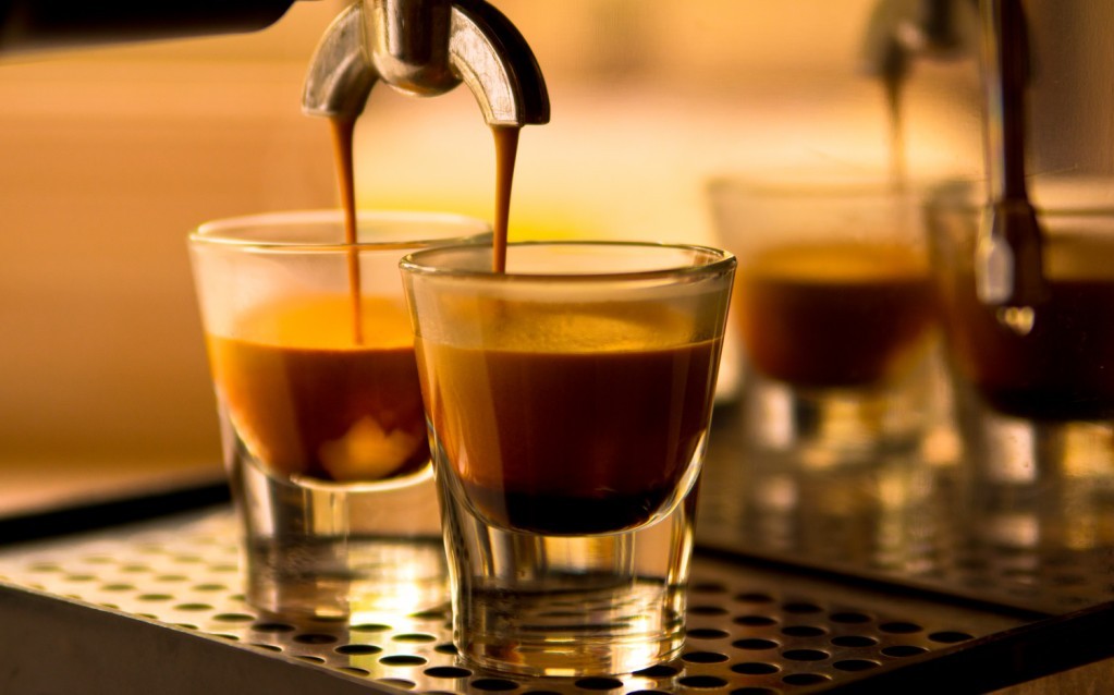濃縮咖啡和控制crema濃縮拼配羅布斯塔 意式拼配咖啡豆