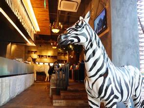 重慶ZooCoffee咖啡店採用動物主題風格生意紅火