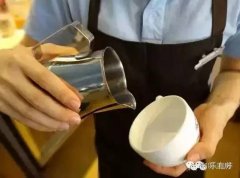 花式拿鐵咖啡拉花教學 打奶泡融合拉花簡單圖案詳細介紹