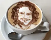 帕託咖啡是什麼？帕託網上曬出自己肖像畫的咖啡