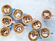荃灣café咖啡多到有90款卡通造型咖啡　月野兔櫻木花道都有份