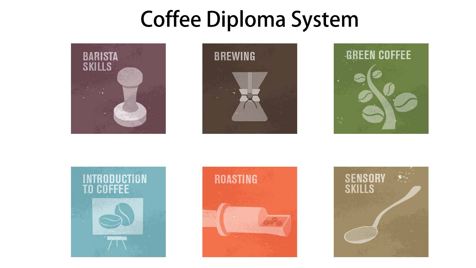 咖啡證書有哪幾種？SCA咖啡文憑六大模塊，CQI國際認證