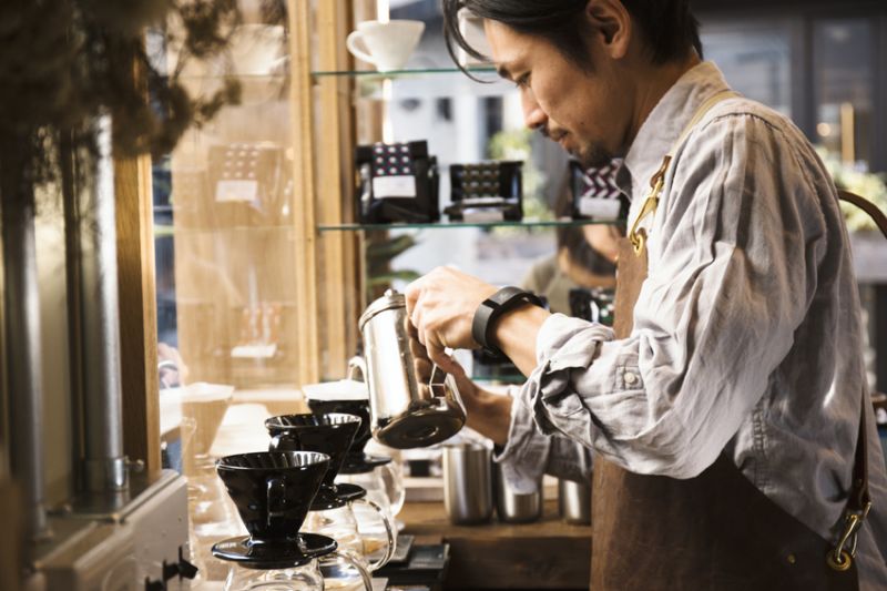 東京人氣咖啡館ONIBUS COFFEE 分享手衝咖啡的衝煮黃金比例
