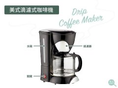 美式滴漏式咖啡機使用教程 滴漏咖啡怎麼衝?怎麼喝？需要加奶嗎